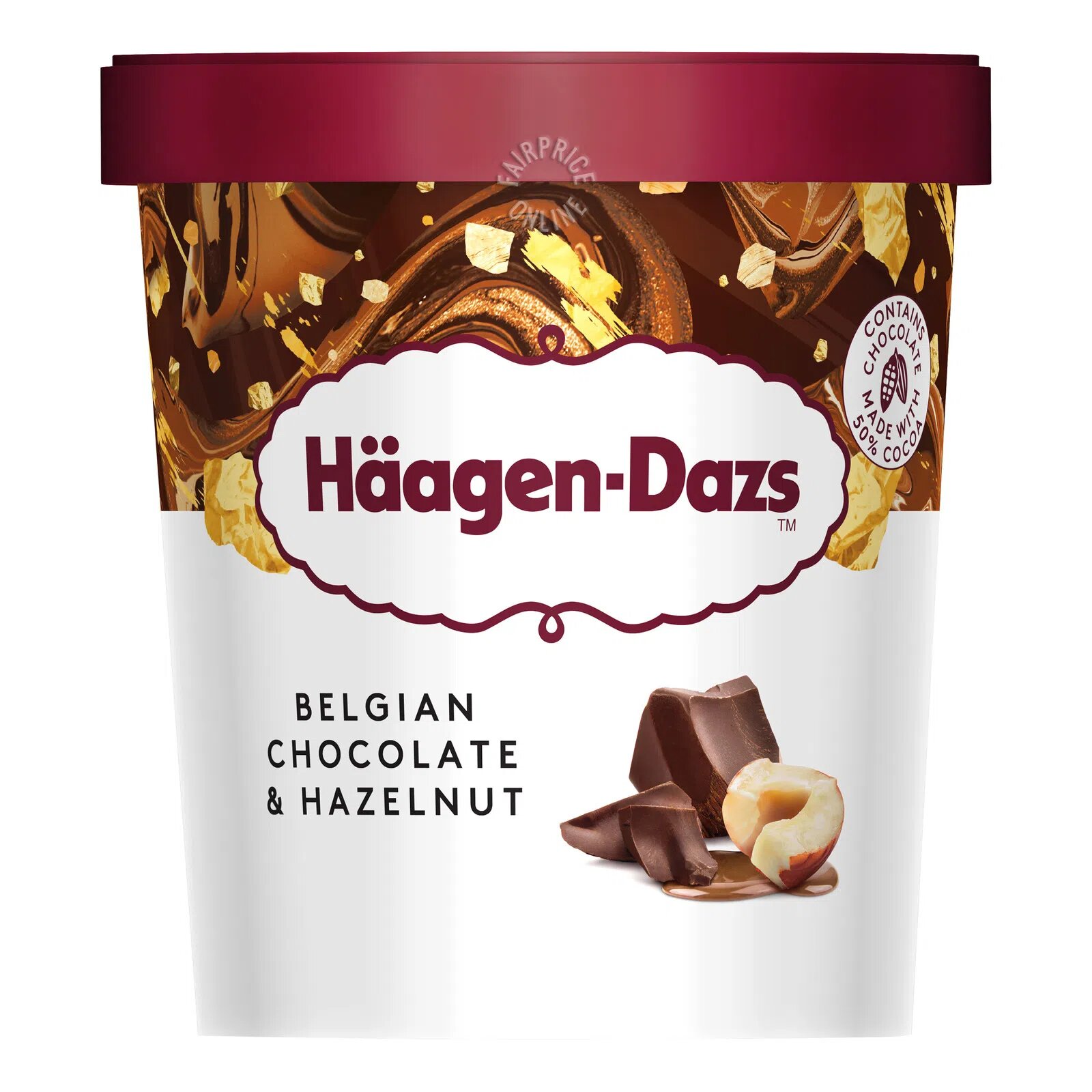 Haagen-Dazs Ice Cream - Belgian Chocolate & Hazelnut