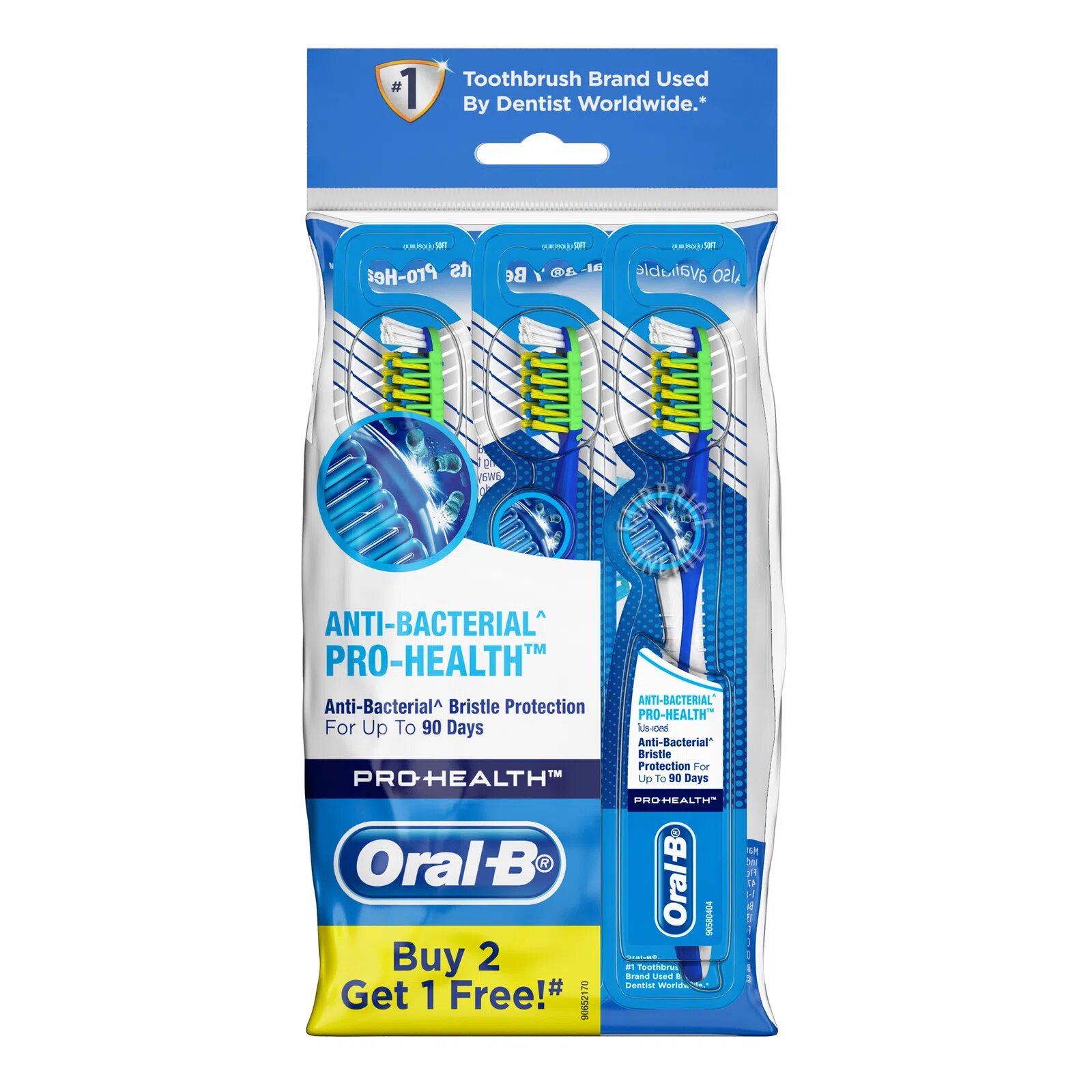 Oral-B Pro-Health Toothbrush -Antibacterial(Soft)