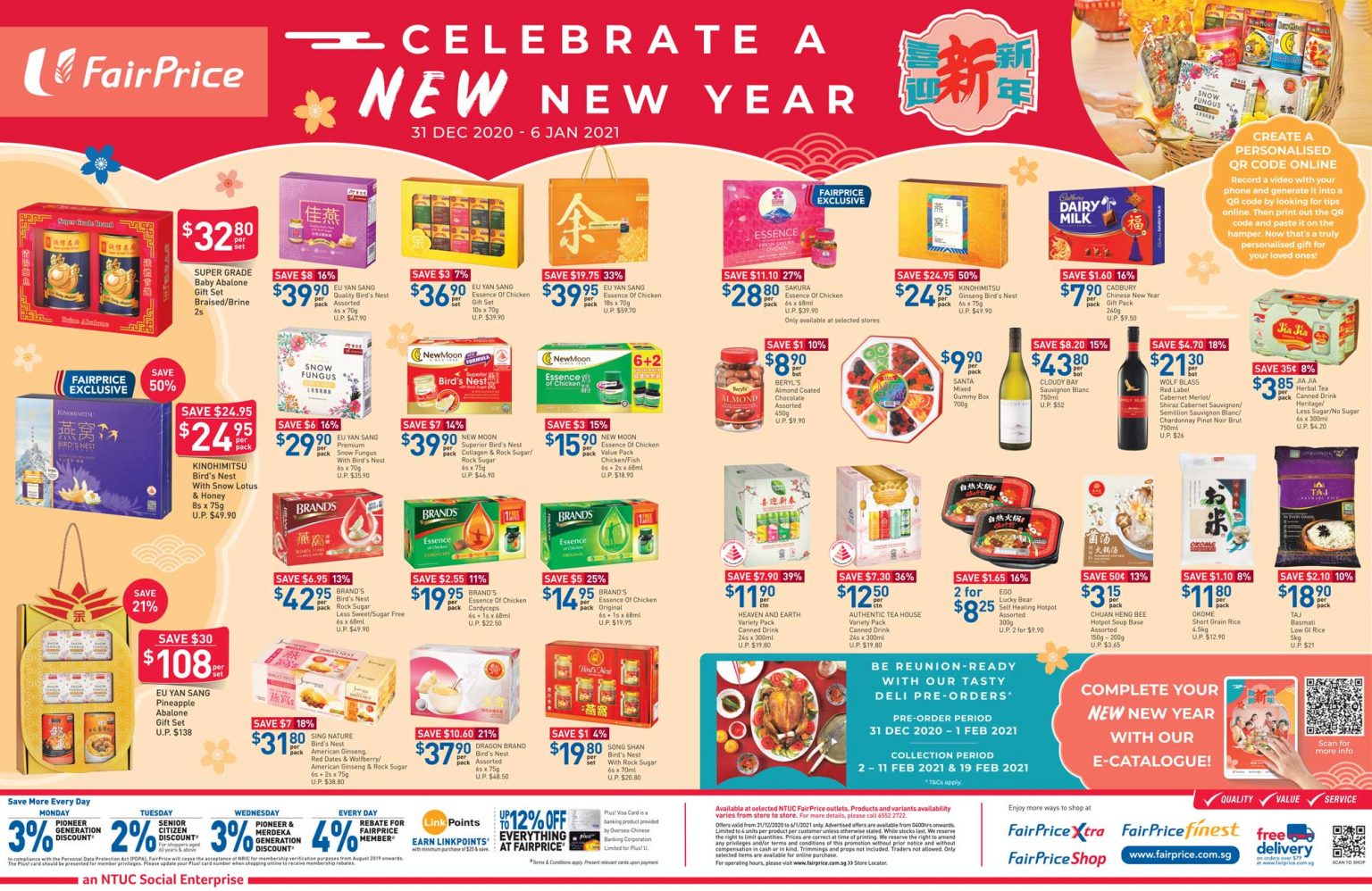 Ring in a new year with FairPrice from now till 6 January 2021