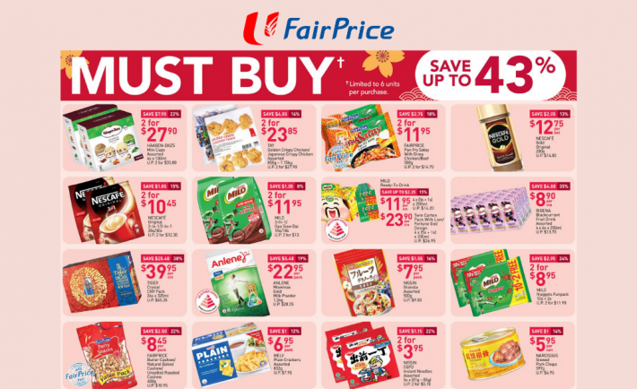 FairPrice Weekly Deals 14 January 2021