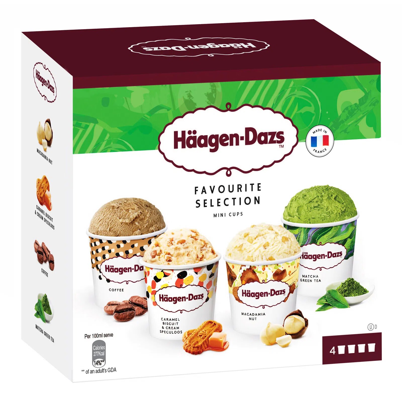 Haagen-Dazs Mini Cups Ice Cream - Favourite Selection