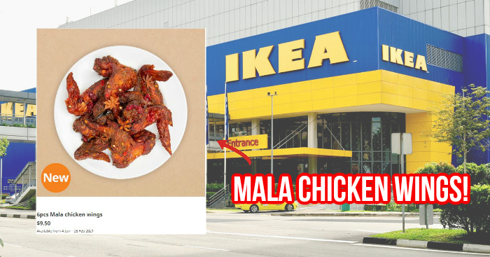 IKEA Restaurant now selling Mala Chicken Wings and Mala Chicken Leg Spaghetti - 3