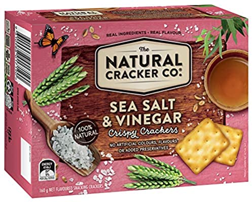 Natural Cracker Co. Sea Salt & Vinegar Crackers