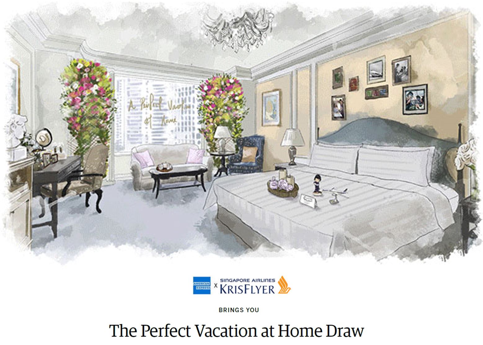 Win ‘The Perfect Vacation at Home’ with American Express Singapore Airlines Credit Cards