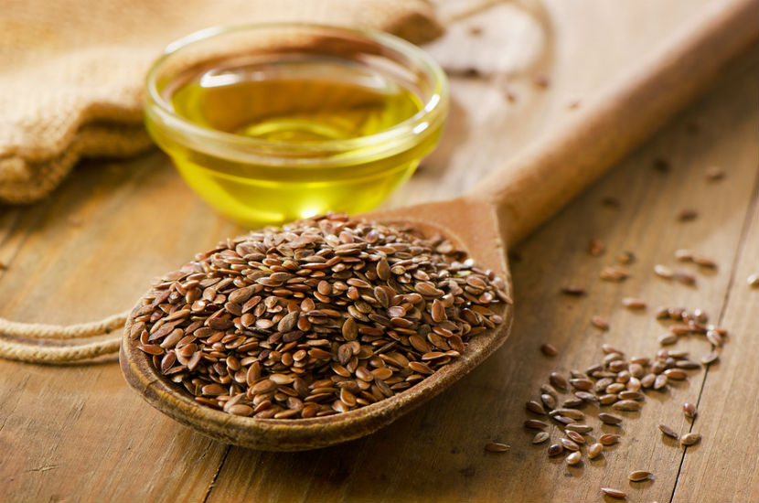 flaxseeds and flaxseed oil