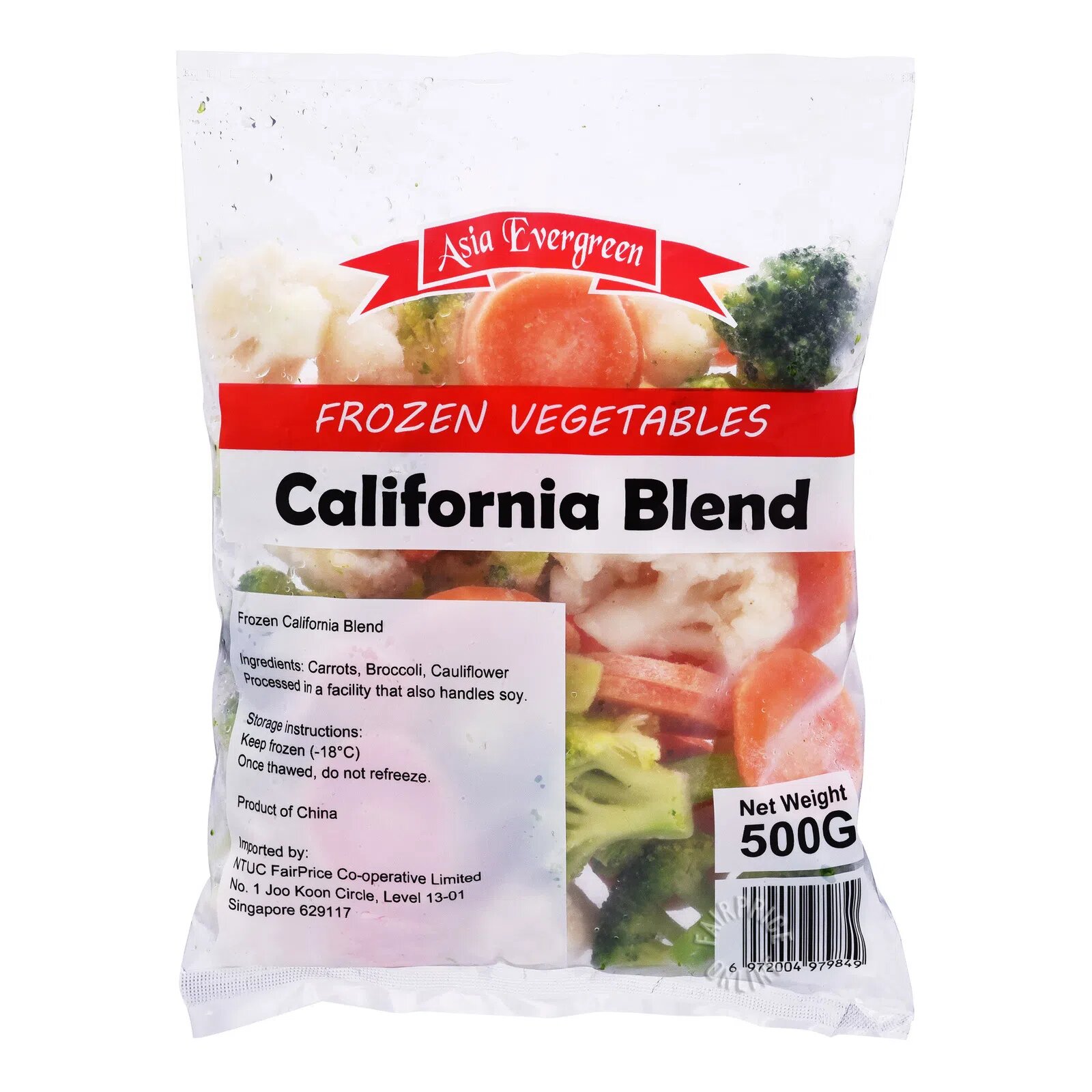 Asia Evergreen Frozen Vegetables - California Blend