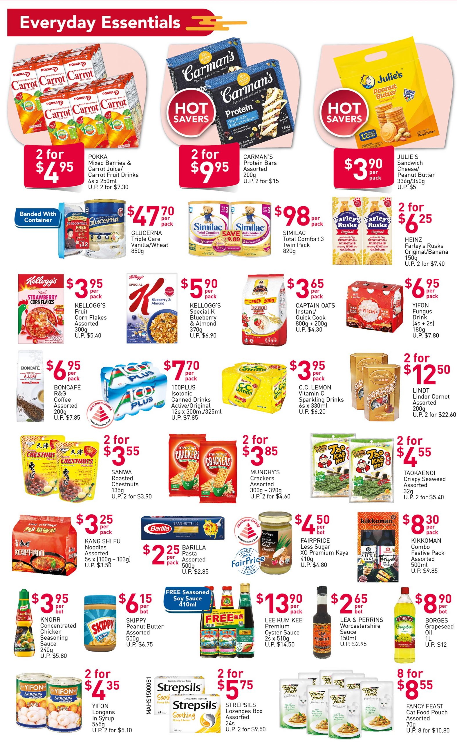 FairPrice’s weekly saver deals till 10 February 2021