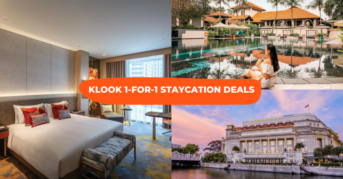 Klook Staycation Deals: 1-For-1 Packages With Breakfast & Club Access From $165/Night