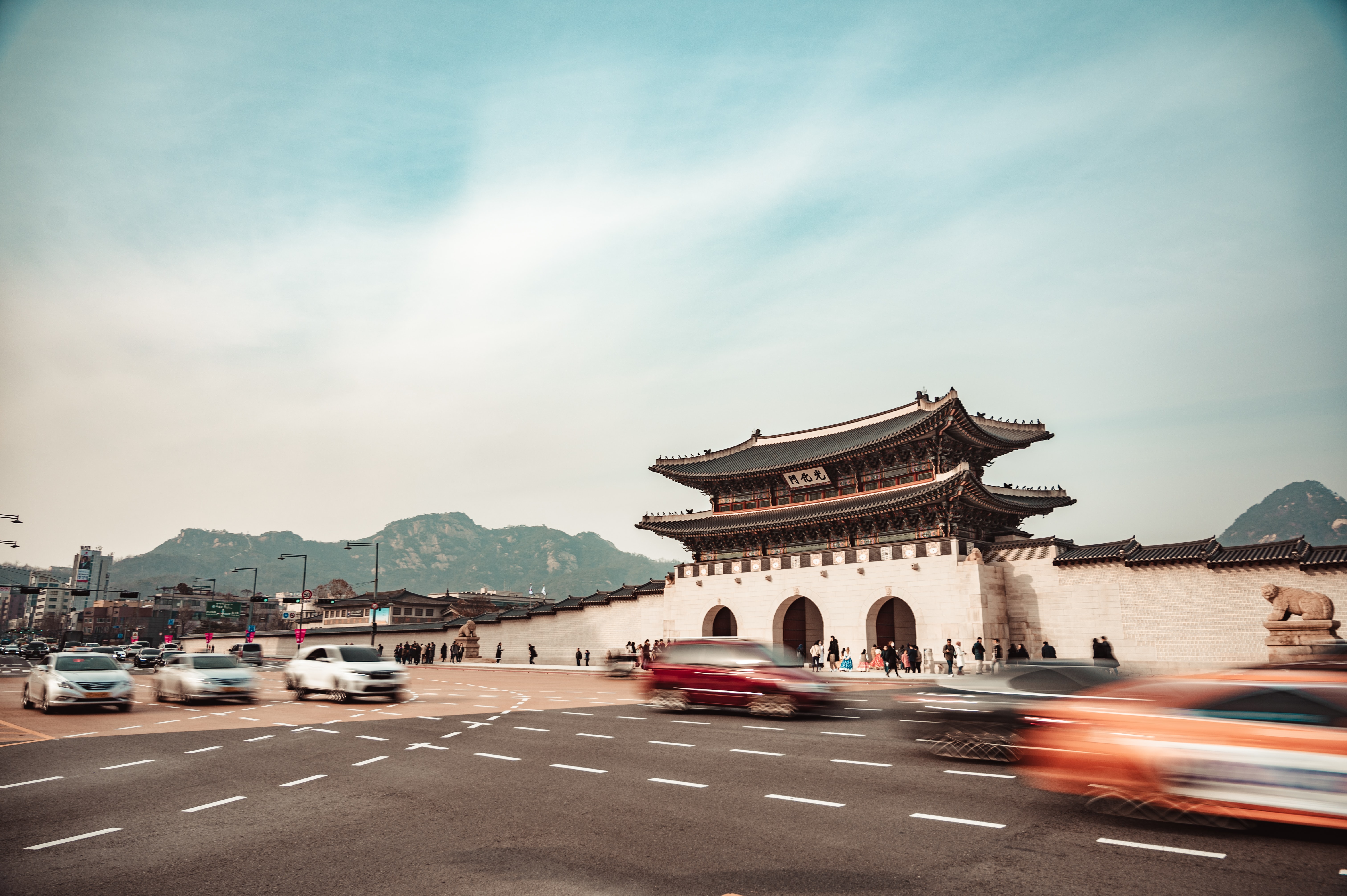 a palace in Seoul