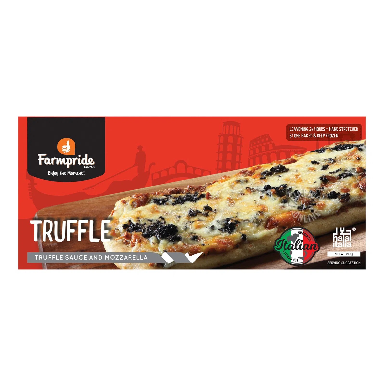 Farmpride Stone Baked & Frozen Pizza - Truffle