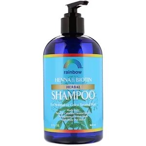 Rainbow Research, Henna & Biotin Herbal Shampoo, 12 fl oz (360 ml)