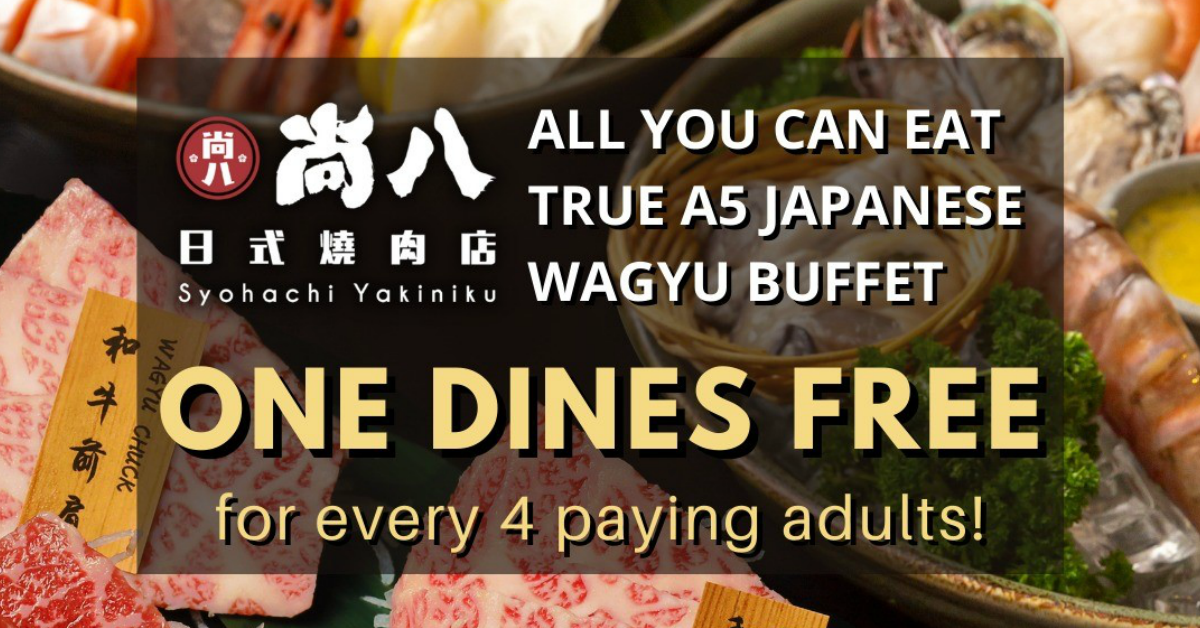 ALL YOU CAN EAT A5 Japanese Wagyu Beef, for FREE!