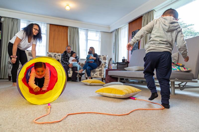 obstacle course at home for kids