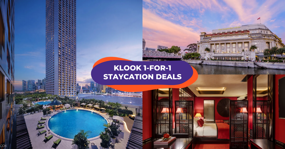 Klook March Staycation Deals: 1-For-1 Packages With Breakfast, Free Upgrades & Club Access