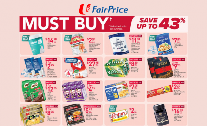 FairPrice Weekly Deals 8 April 2021