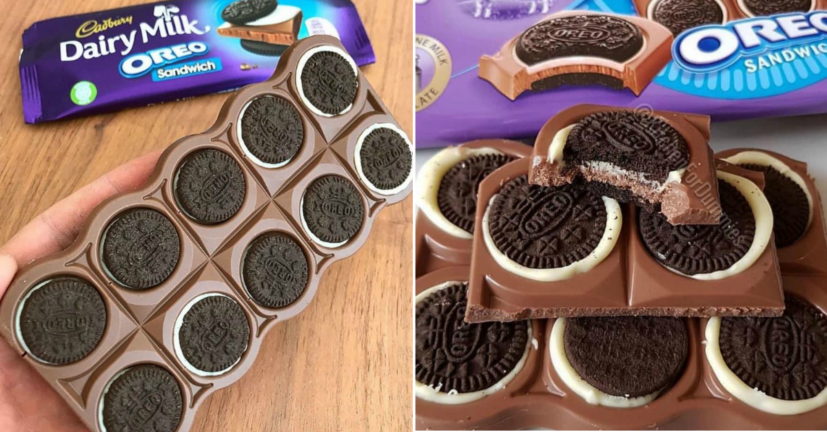 There is a new 'Oreo Sandwich' Chocolate Bar and it looks tempting from all angles