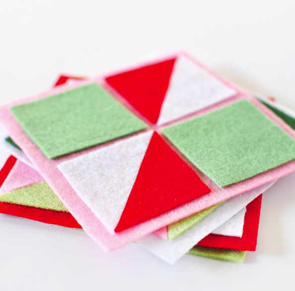 felt coasters