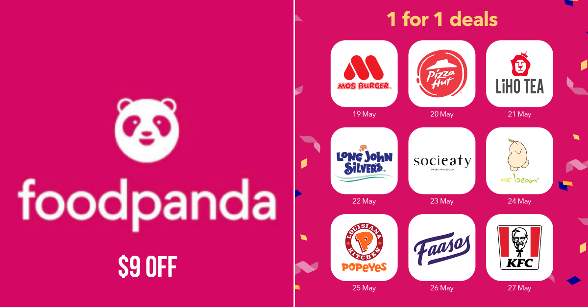 foodpanda celebrates 9th birthday with $9 off promo codes for DBS, UOB & Citi Cardmembers
