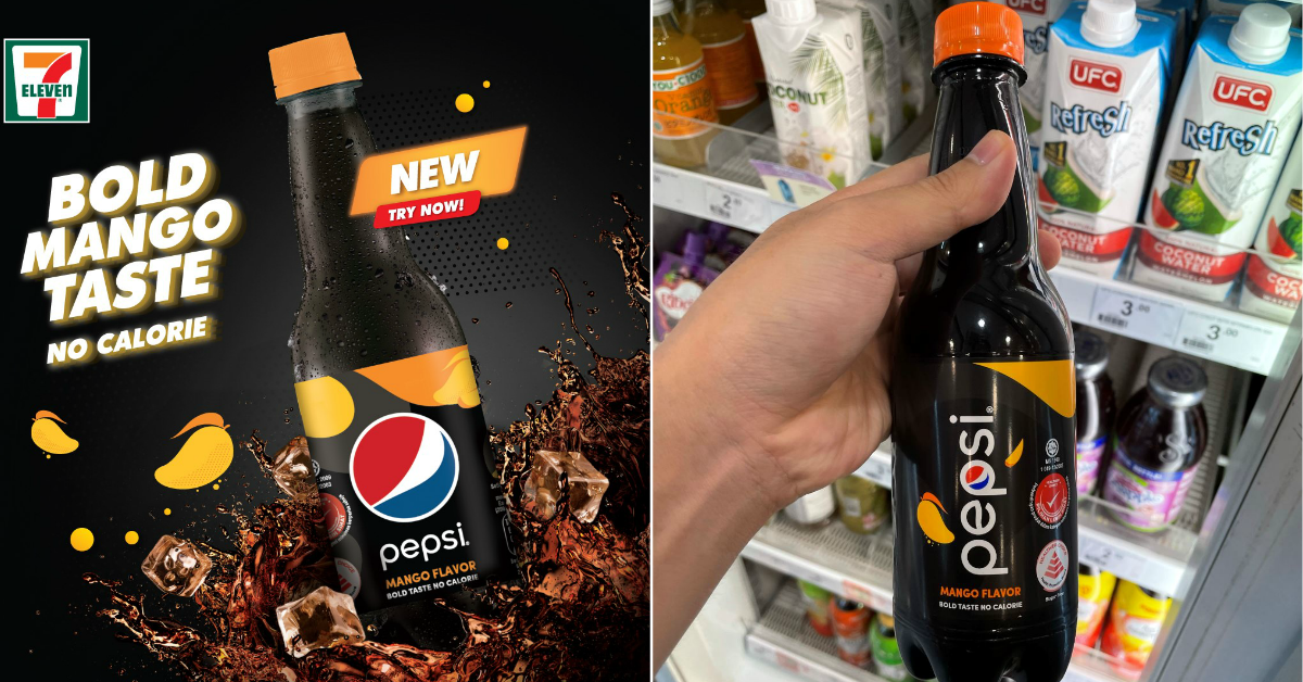 7-Eleven S'pore selling Pepsi Mango at $2.30 a bottle