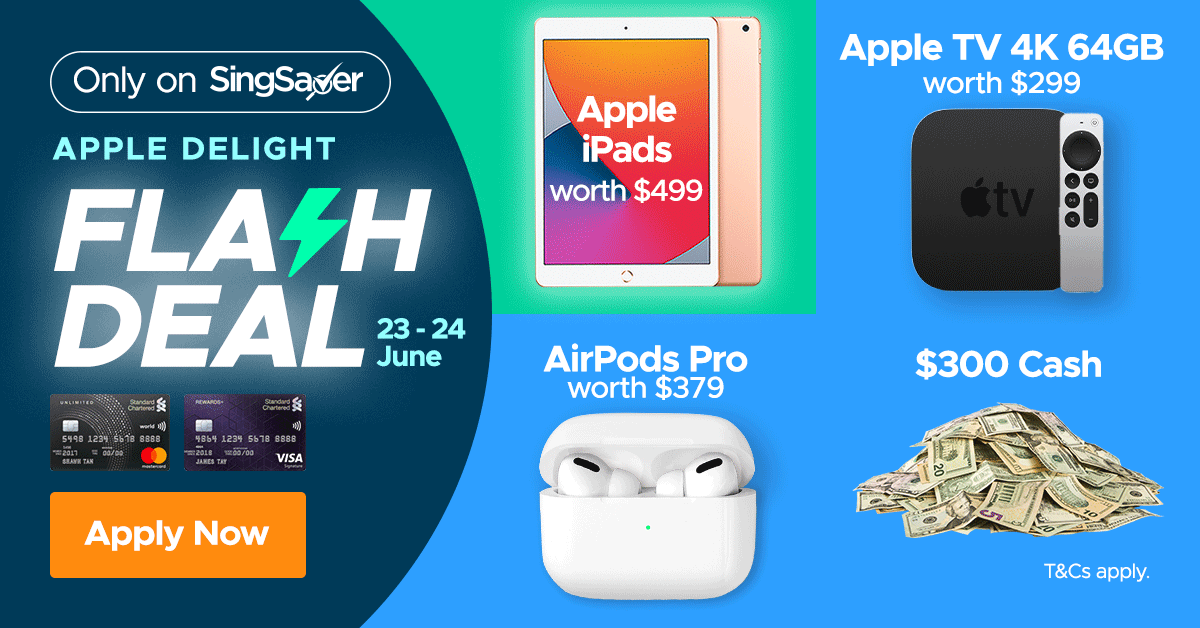 Get A Free Apple Product Of Your Choice (worth Up To S499) With