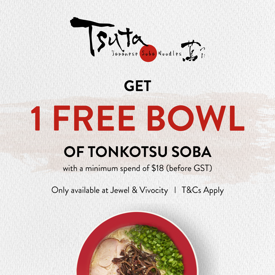 [Dine-In Special] Tsuta offers a FREE bowl of its Michelin-starred Ramen from now till 31 July 2021