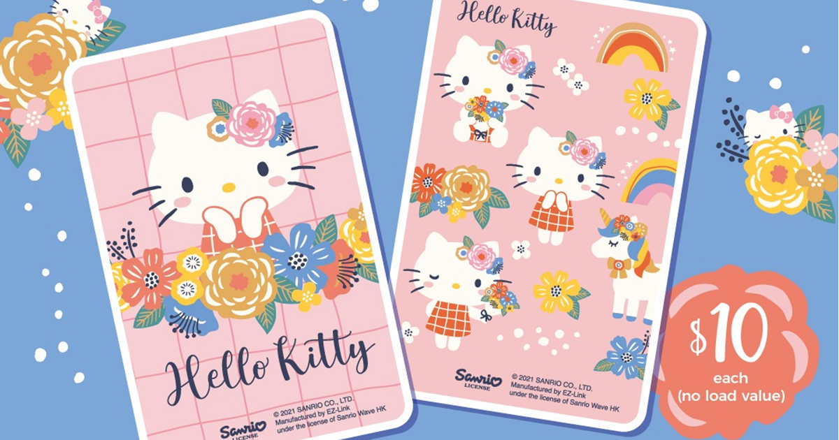 EZ-Link launches new Hello Kitty Ez-link Cards in two designs