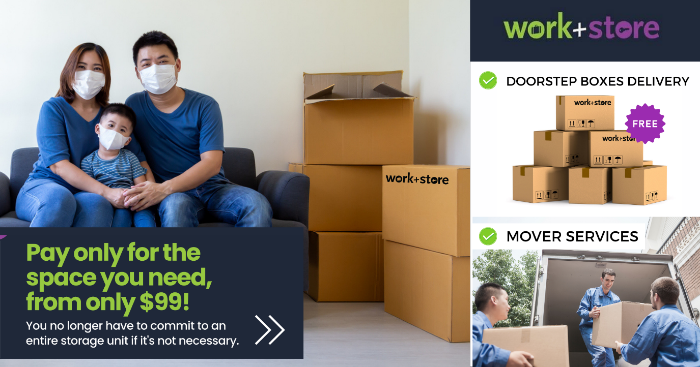 Storage Space & Logistic Mover Service from just $99/month