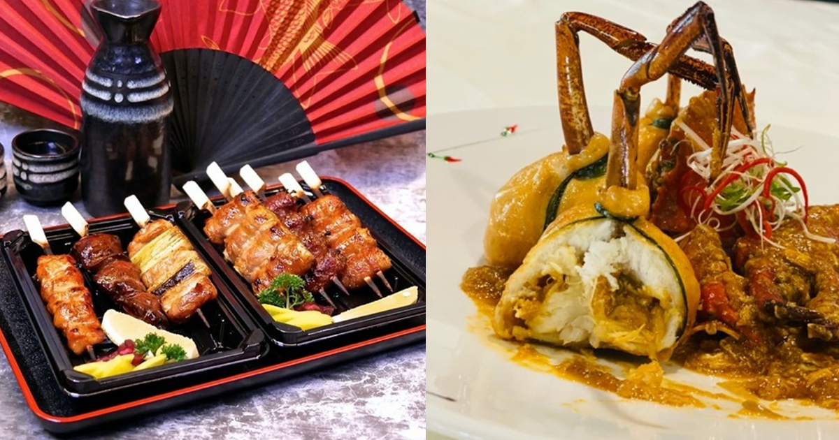 Yakitori 1-for-1, $5.60 Chilli Crab Bun and 56% OFF Family Sets