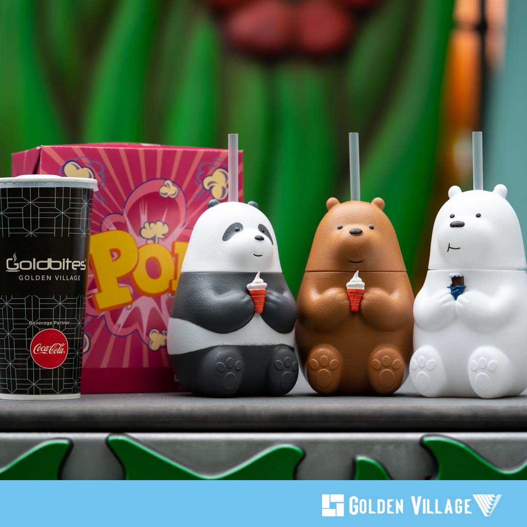 We Bare Bears Collectible Tumblers Now Available At Golden Village - 6