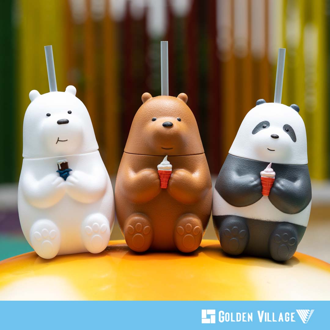 We Bare Bears Collectible Tumblers Now Available At Golden Village - 5
