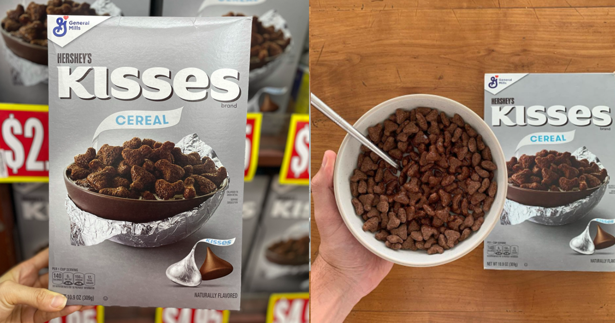 Hershey's Kisses Cereal Now Available At $4.95/Box