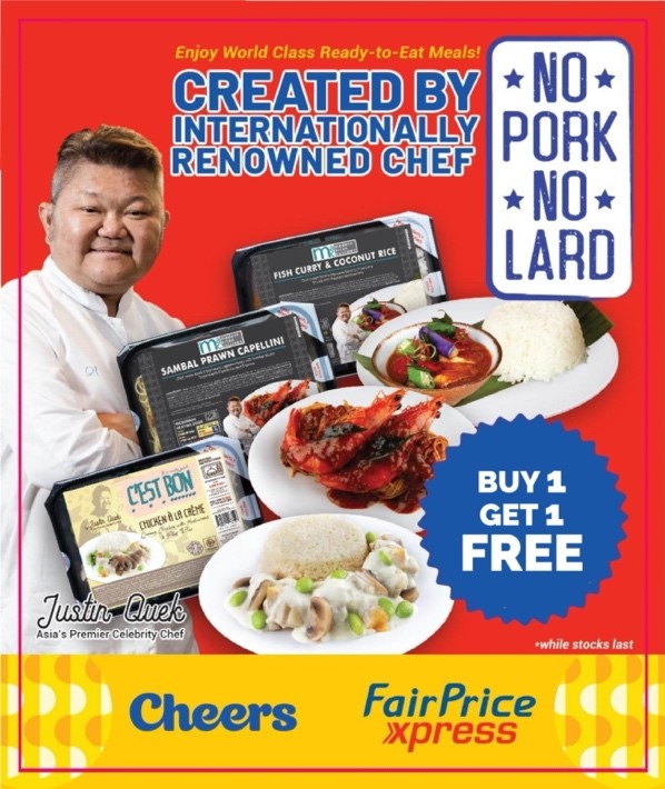 [Opening Special] 1-for-1 deals on Truffle Ham, Chef Justin Quek’s Ready-to-eat Meals, Ah Ge Hae Bee Hiam and more! For one weekend only at FairPrice Xpress @ Tanglin! - 2