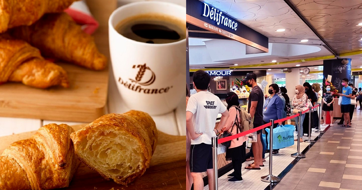 Délifrance celebrates 36th anniversary with $2 croissants (U.P. $3.60) promo from 1 - 7 Sep 21