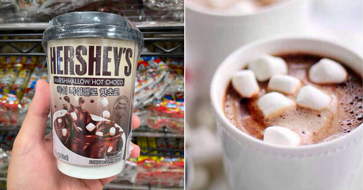 Hershey's Instant Hot Chocolate Drink Now Available, Comes With Marshmallow Too