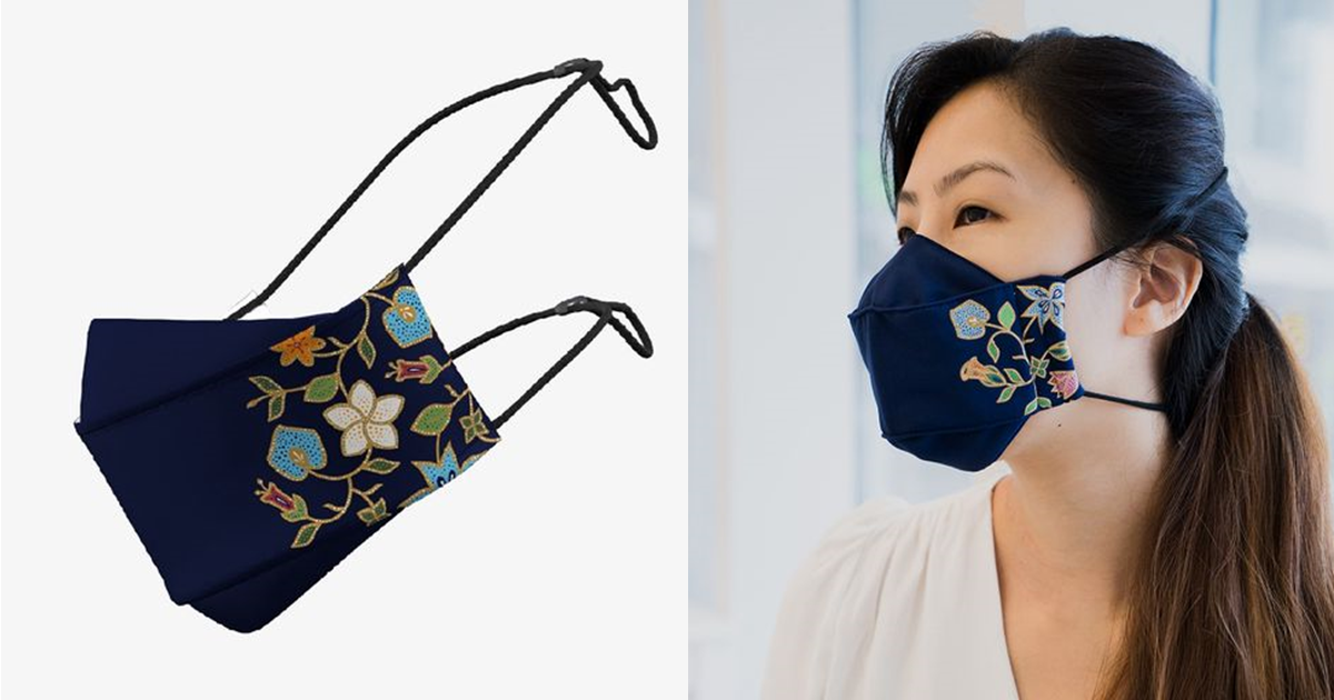 Singapore Airlines Batik NanoTech Anti-Viral Mask Now Available On KrisShop For S$19