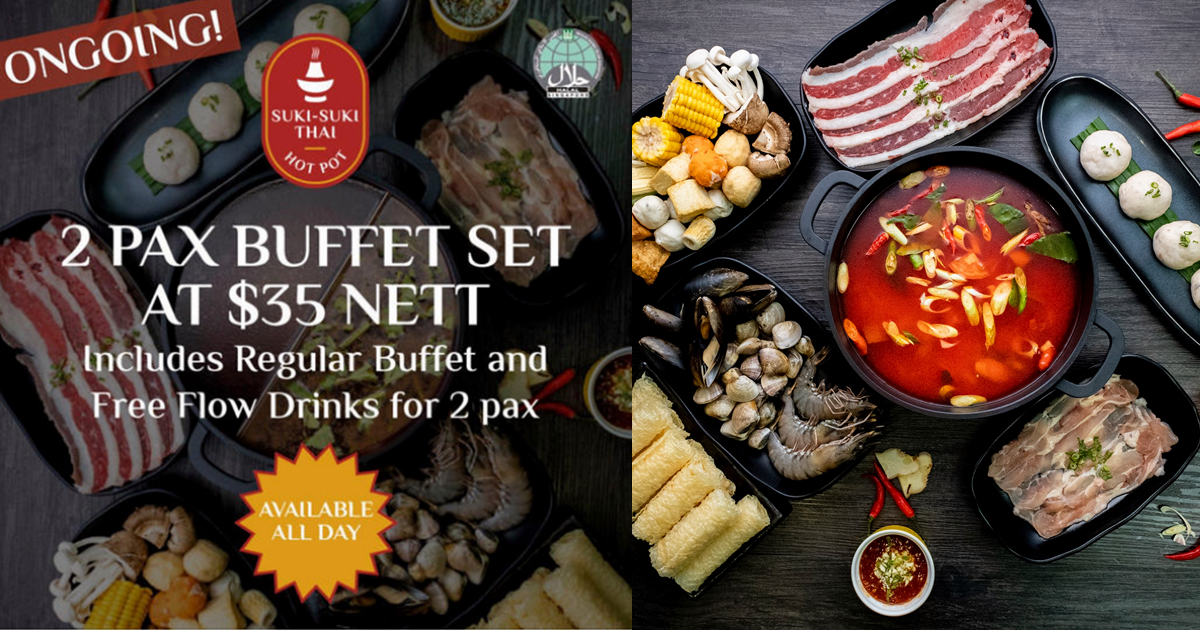 Halal-certified Thai hotpot restaurant offers all-you-can-eat steamboat buffet at 2-for-$35-nett