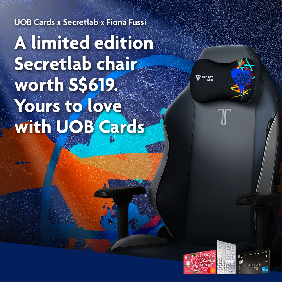 Get a FREE Secretlab Chair (worth S619) or iPad 9th Gen (worth S499