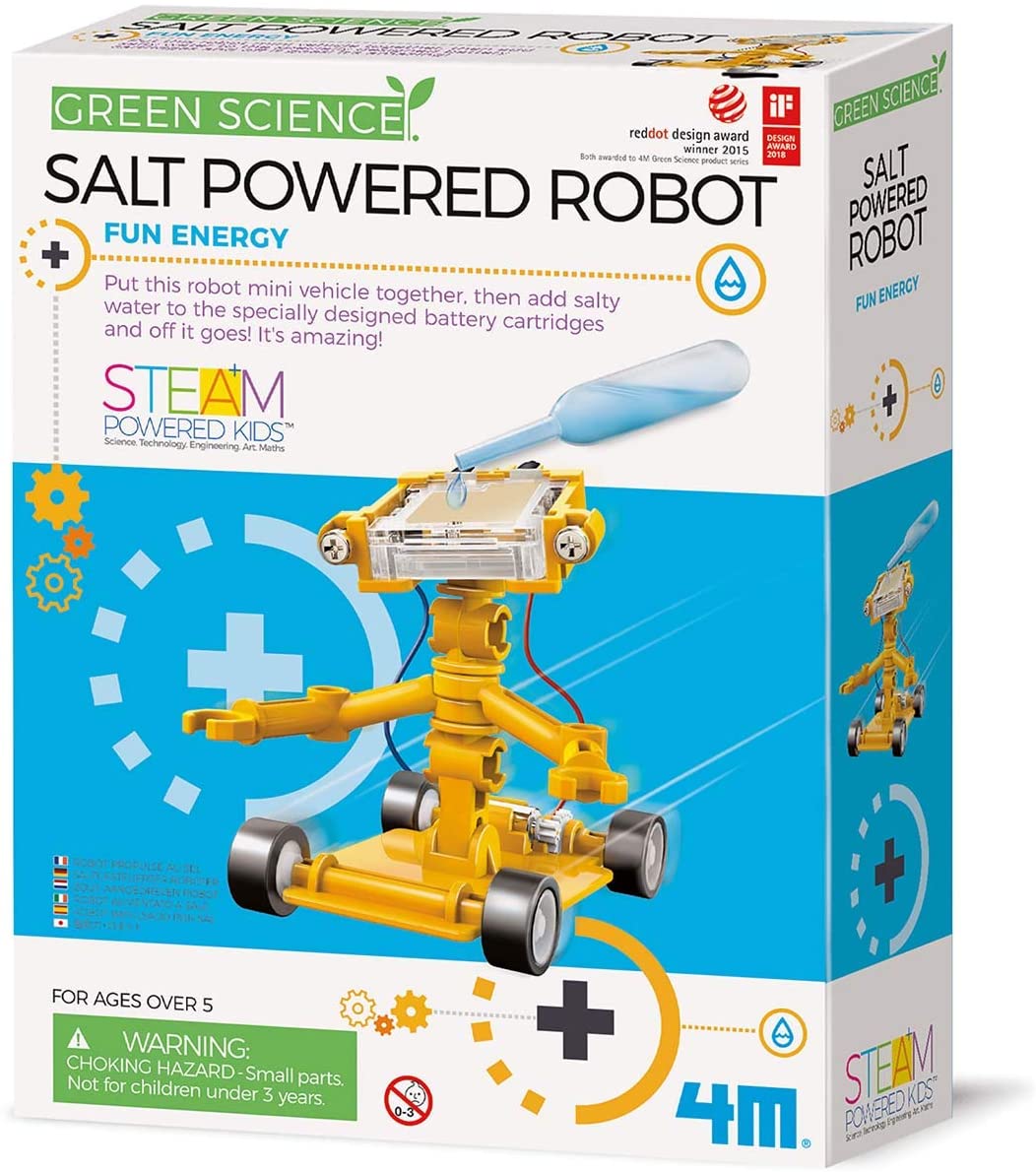 4M Green Science Salt Powered Robot