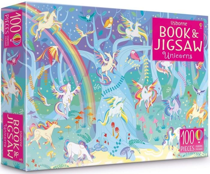 Usborne Sticker Book & Jigsaw Set