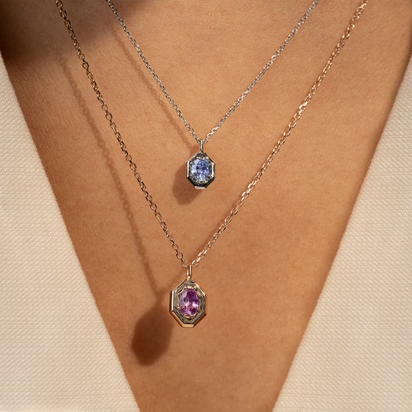 Pocketful of Gems Sapphire Necklace