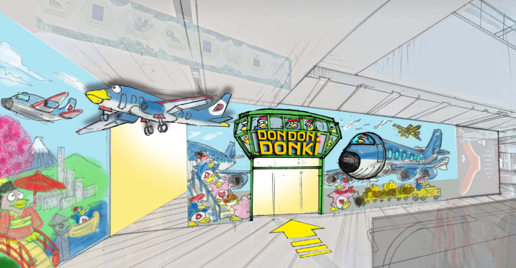 Don Don Donki to open 18,000 sqft aviation-themed store at Jewel Changi Airport in 2023; one of the largest outlet in Singapore - 1