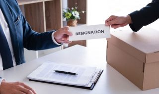 Resignation letter