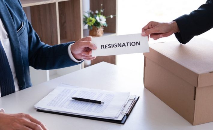 Resignation letter