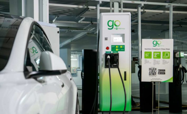 ross-border EV charging network