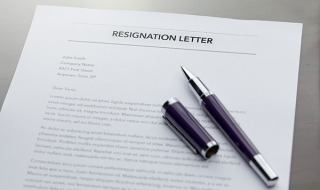 resignation letter