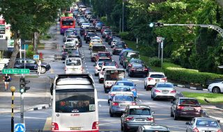 cars on Singapore roads