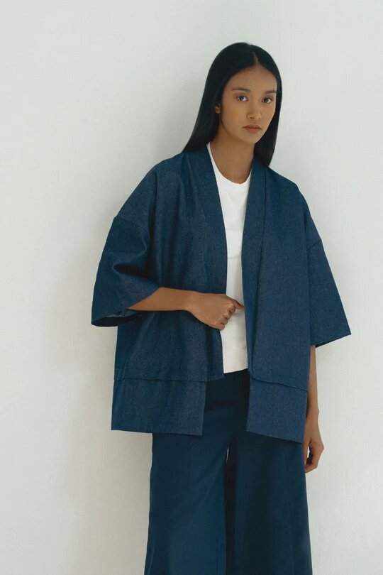 Denim Kimono Outerwear