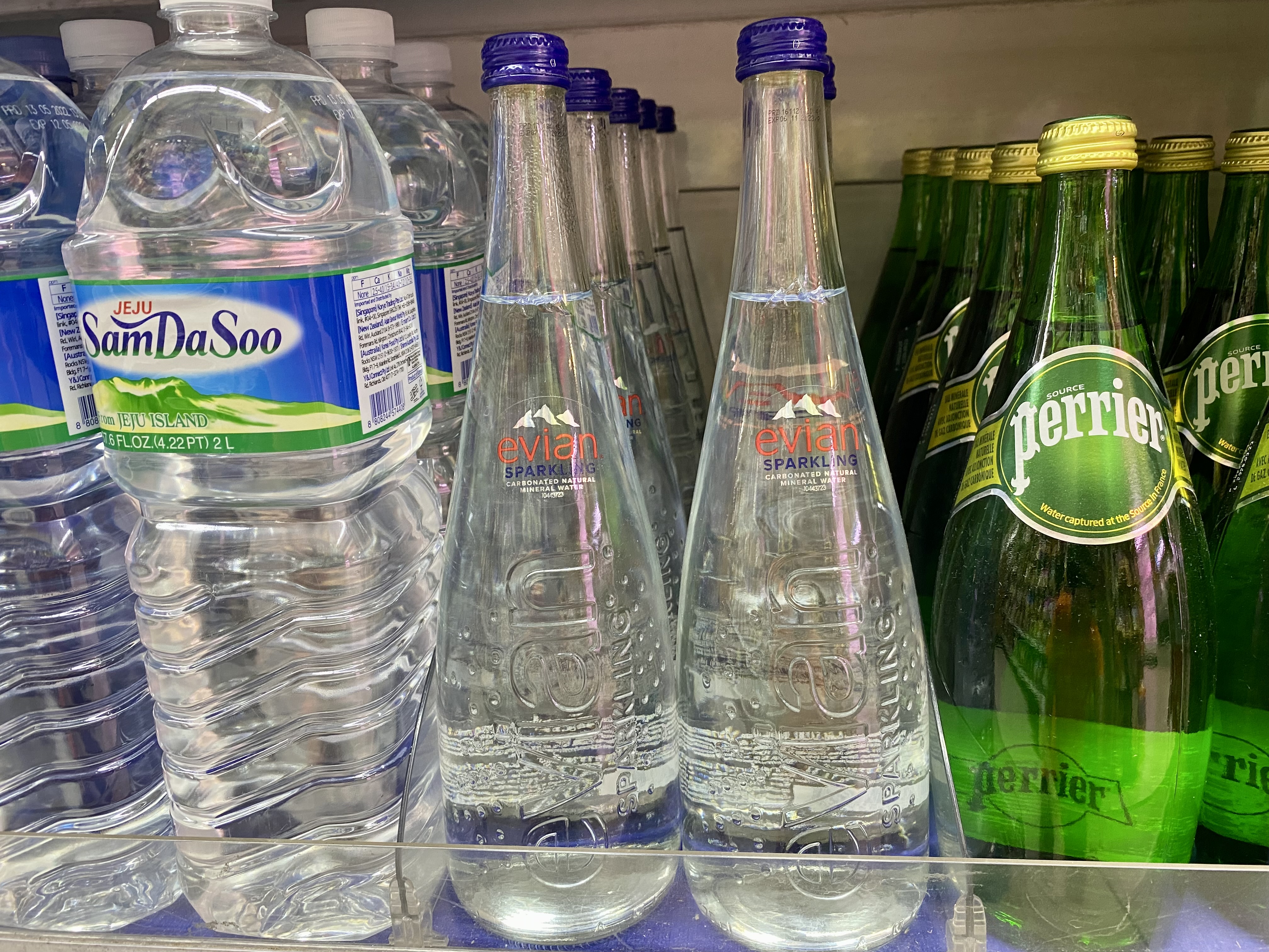 sparkling water