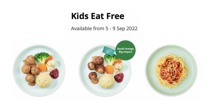 Lobang: Kids eat free at IKEA Restaurants this school holidays from 5 - 9 Sep 2022 - 1