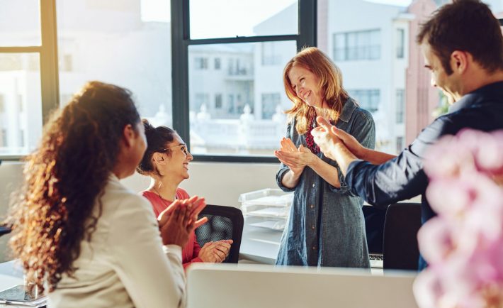 praising an employee publicly